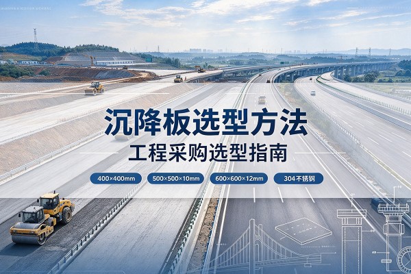 双阳沉降板选择方法