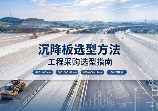 双阳沉降板选择方法