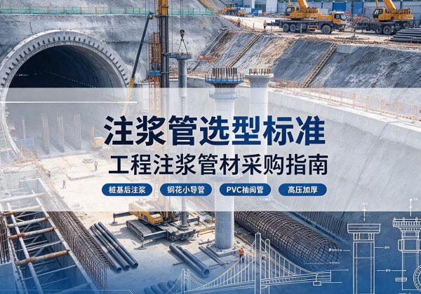 双阳注浆管选型标准